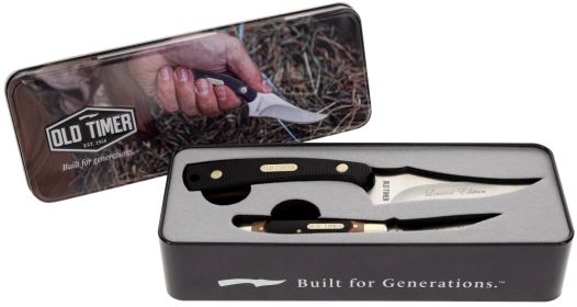 OT Sharpfinger & Folder Knife Combo w/ Gift Tin
