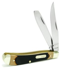 Schrade Old Timer 94OT - Gunstock Trapper Folding Pocket Knife