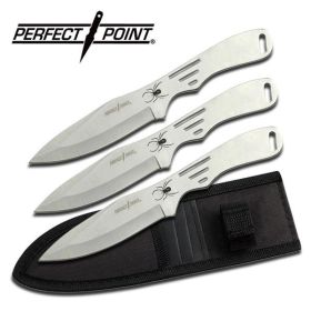 PERFECT POINT RC-179-3 THROWING KNIFE SET