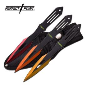 PERFECT POINT PP-598-3ROY THROWING KNIFE SET 6.5 inch OVERALL