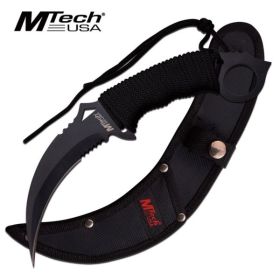 MTECH USA MT-20-76BK FIXED BLADE KNIFE 9.84 inch OVERALL