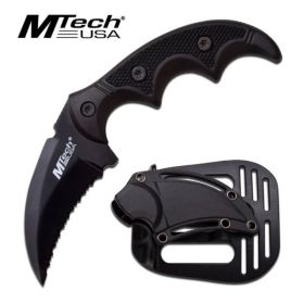 MTech USA MT-20-63BK FIXED BLADE KNIFE 5 inch OVERALL