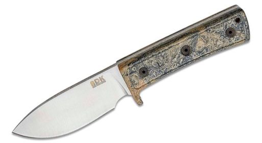 Ontario ADK Keene Valley Hunter Fixed Blade Knife 3.7 in Satin Drop Point