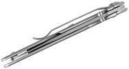 Kershaw 1660CB Ken Onion Leek Assisted Flipper Knife 3" Composite CPM-D2 Plain Blade, Stainless Steel Handle