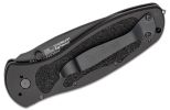 Kershaw Ken Onion Blur Folding Knife 3.375 in Black Combo Blade w/Serration