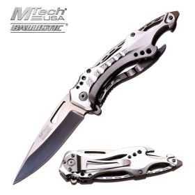 EDC Tactical Silver Spring Assited Opening Pocket Knife
