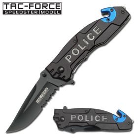 Police Department Law Enforcement Spring Assisted Rescue Knife